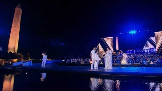 فاطمة سعيد تروي قصة مسلة رمسيس خلال حفل المتحف المصري الكبير