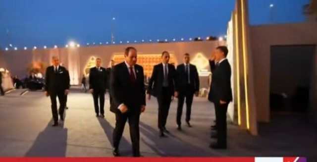 الرئيس السيسي يصل مقر المتحف المصري الكبير استعدادًا لبدء فعاليات الاحتفال بافتتاحه