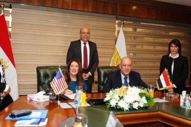 مذكرة تفاهم بين مصر وأمريكا لتعزيز منظومة أمن الطيران بمطار القاهرة الدولي