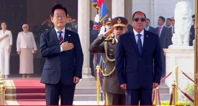 ننشر نص كلمة الرئيس السيسي خلال مؤتمر صحفي مشترك مع نظيره رئيس جمهورية كوريا