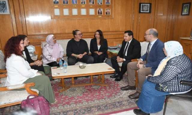 لبحث التعاون الأكاديمي.. جامعة حلوان تستقبل وفدًا من جامعة ايكس مرسيليا الفرنسية