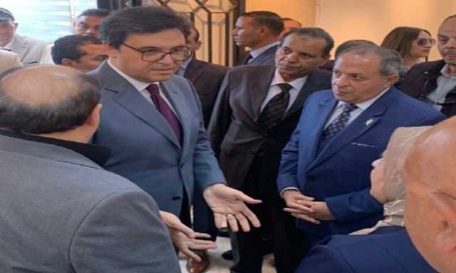 وزير الثقافة يتفقد أعمال تطوير قصر ثقافة بورسعيد