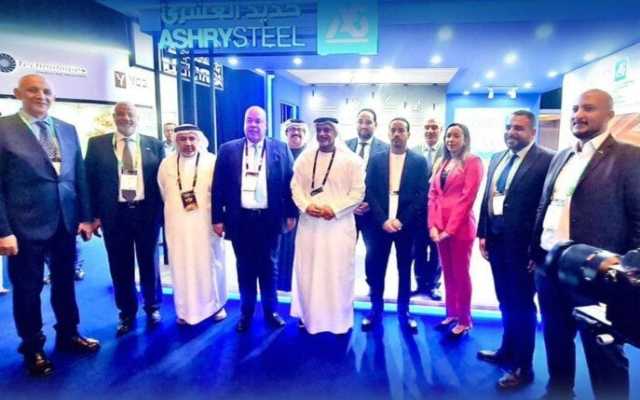 «حديد العشري» تشارك كراعٍ بلاتيني في معرض الشرق الأوسط للحديد والصلب 2025 بدبي