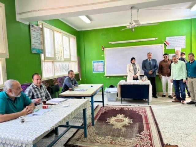 جولات ميدانية لرؤساء المراكز ببني سويف لمتابعة سير انتخابات مجلس النواب