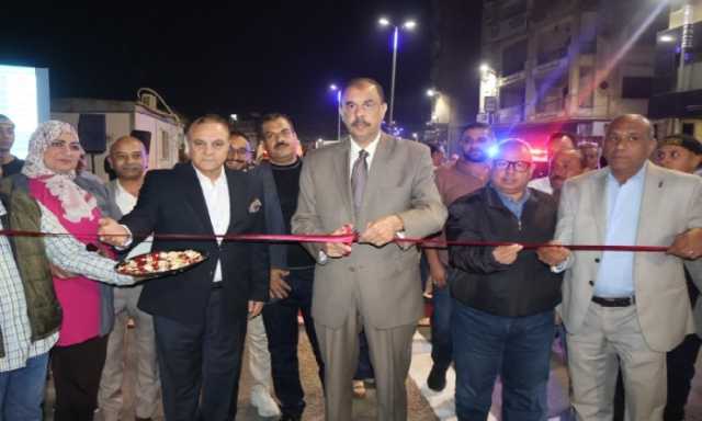 محافظ سوهاج يفتتح كوبري توسعة كورنيش النيل الغربي والممشى السياحي
