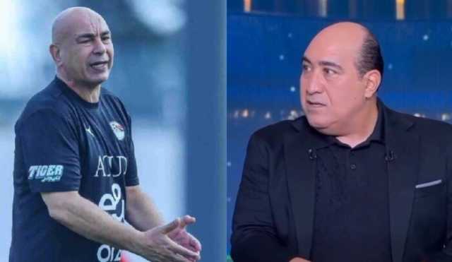 «اللي بيحصل ده عيب.. وسيبوا الراجل يشتغل».. مهيب عبد الهادي يدافع عن حسام حسن بعد تصريح عدد المحترفين «فيديو»