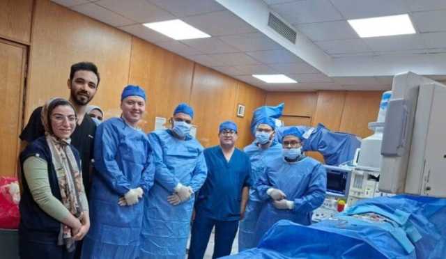 فريق الأوعية الدموية يعالج دوالي خصية مُتكررة بالقسطرة التداخلية بدون جراحة