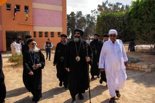 أسقف برج العرب والعامرية يُدلي بصوته في انتخابات مجلس النواب 2025