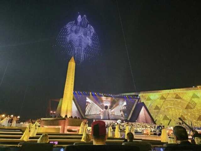 لقطات مبهرة خلال حفل افتتاح المتحف المصري الكبير.. ألبوم صور