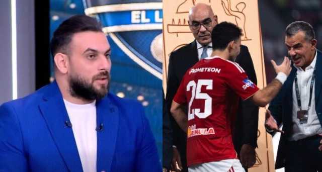 «اللي حصل ده إهانة».. أحمد دويدار يهاجم زيزو بعد لقطة عدم مصافحة هشام نصر في السوبر: «فيديو»