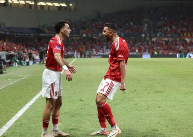 الأهلي يتخطى سيراميكا كليوباترا بثنائية وينتظر المتأهل من الزمالك وبيراميدز بنهائي السوبر «فيديو»