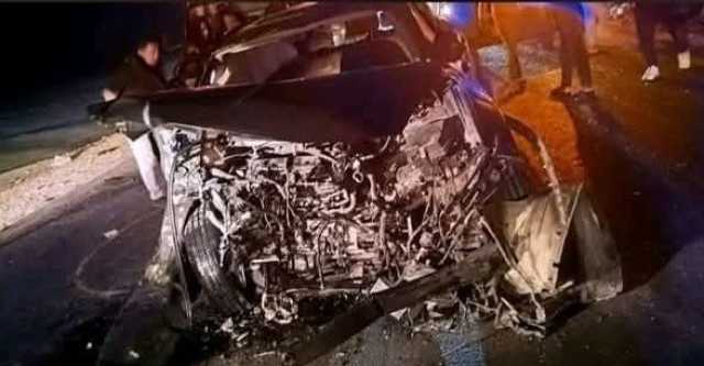 «من بينهم المطرب إسماعيل الليثي».. مصرع 3 وإصابة 7 في حادث مروع بالمنيا
