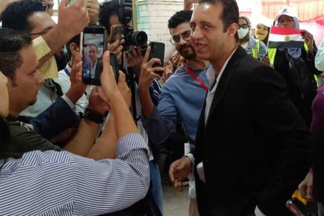 أحمد مرتضى منصور يدلي بصوته في انتخابات مجلس النواب 2025 (صور)