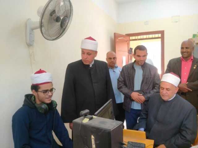 رئيس منطقة القليوبية يتفقد لجان اختبارات مسابقة الإمام الأكبر فى حفظ القرآن الكريم