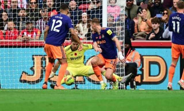 نيوكاسل يسقط أمام برينتفورد بثلاثية في الدوري الإنجليزي