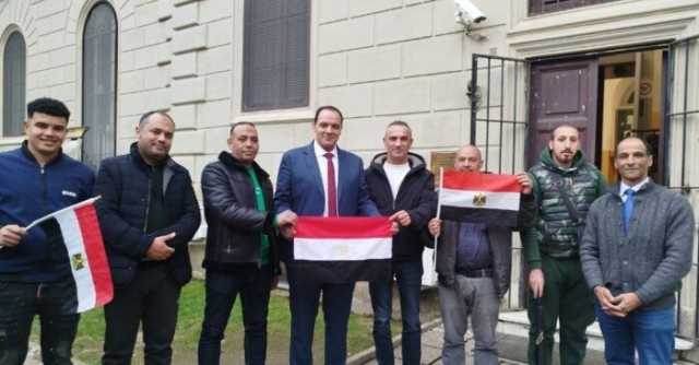 إقبال الجالية المصرية بإيطاليا للتصويت في اليوم الثاني بانتخابات مجلس النواب