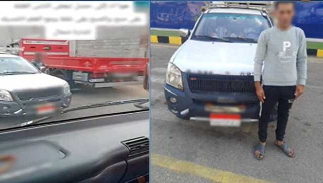 «الميديا فضحته».. القبض على سائق بتهمة السير عكس الاتجاه في الشرقية| فيديو