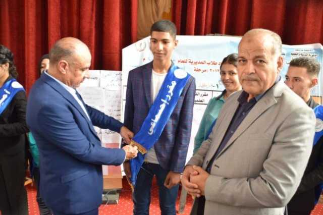 مدير تعليم بورسعيد يشهد مراسم تنصيب المكتب التنفيذي لاتحاد طلاب المرحلة الثانوية