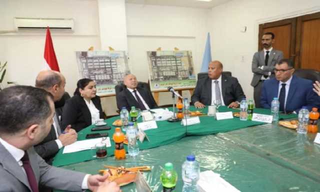 محافظ القاهرة يشارك اجتماع مجلس إدارة سوق العبور لمتابعة خطة تطويره ورفع كفاءته