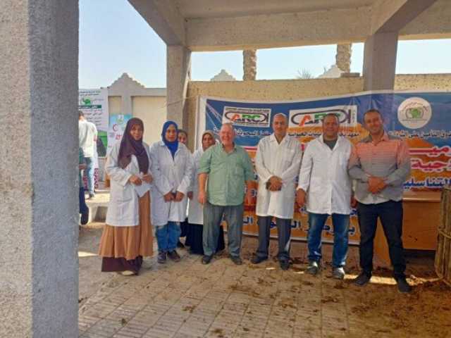 «البحوث الزراعية» يطلق 3 قوافل بيطرية مجانية في القليوبية لدعم صغار المربين