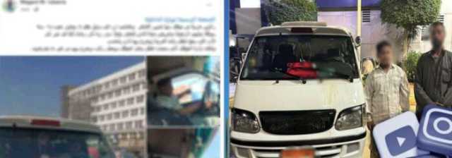 القبض على طفل قاد سيارة «ميكروباص» برعونة في القليوبية