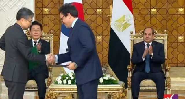 الرئيس السيسي يشيد بالتجربة التنموية الكورية ويتطلع لزيادة استثمارات الشركات بمصر