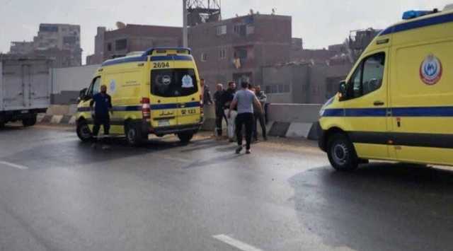 إصابة 6 أشخاص إثر حادث تصادم ميكروباص وتروسيكل طريق «شبين - الدير» بالقليوبية