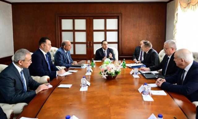 رئيس الوزراء يلتقي المدير العام للمؤسسة الحكومية الروسية للطاقة النووية «روساتوم»