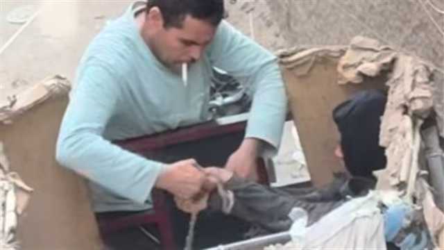 كواليس فحص فيديو التعدي بالضرب على فتاة وربطها في تروسيكل بالشرقية