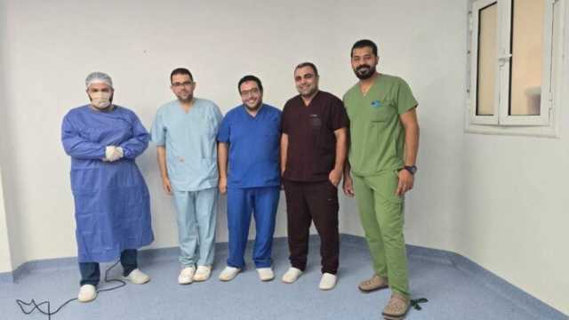 استئصال ورم سرطاني بالقولون لسيدة بمستشفى كفر شكر التخصصي