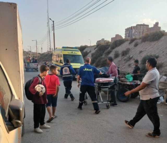 قطار يدهس شخصين مجهولَي الهوية في ملوي بالمنيا