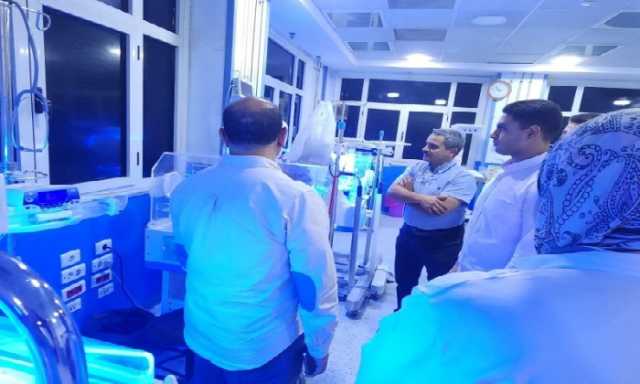 في منتصف الليل.. فريق الطب العلاجي بصحة البحيرة يُفاجئ مستشفى غرب النوبارية