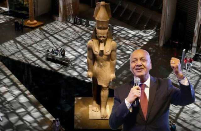 مصطفى بكري عن المتحف المصري الكبير: مصر علمت العالم معنى الدولة والحضارة.. واليوم تستعيد أمجادها