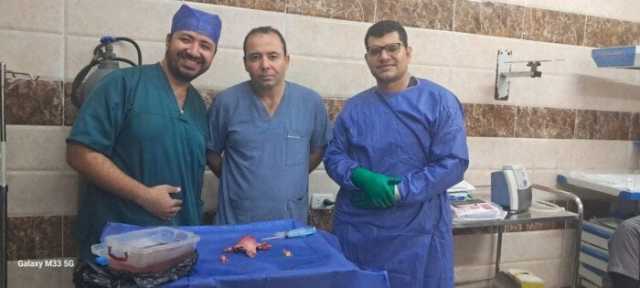 مستشفيات جامعة بني سويف تنجح في جراحة كبرى لتحديد مرحلة ورم خبيث في بطانة الرحم