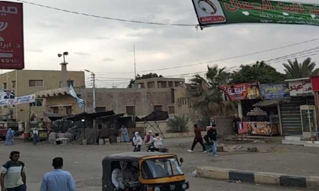 أمطار خفيفة ورياح خريفية تسود مراكز الفيوم
