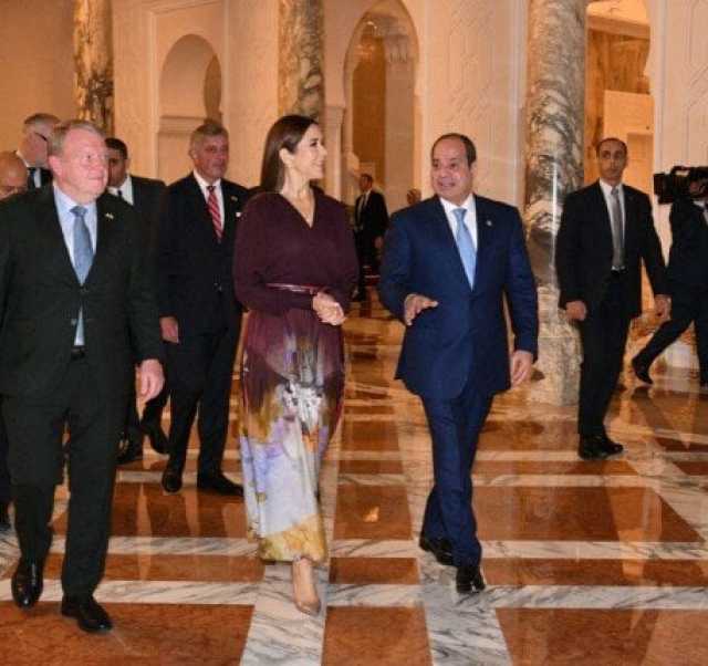 الرئيس السيسي يعرب عن تقديره لمشاركة ملكة الدنمارك في حفل افتتاح المتحف المصري الكبير