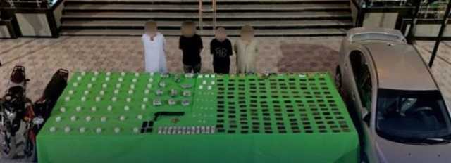 مداهمات لبؤر مخدرات بـ 101 مليون جنيه ومصرع 3 عناصر جنائية في سوهاج