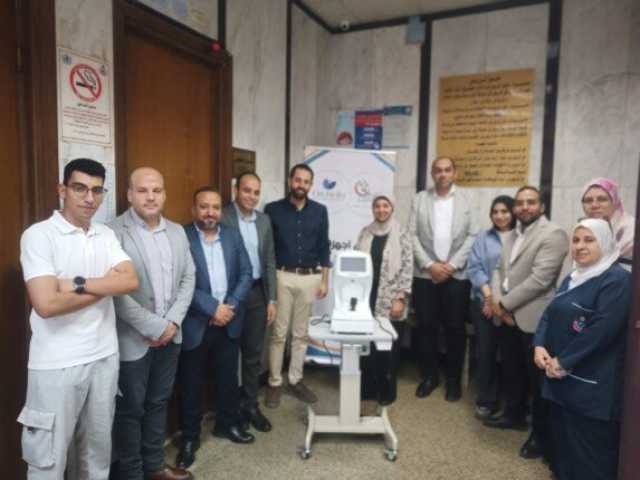 «صناع الخير» تدعم مستشفى رمد قلاوون بجهاز حديث لقياس النظر وتحدب القرنية