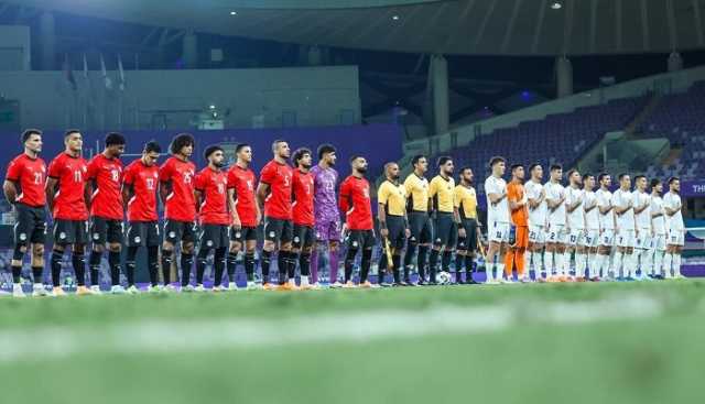 منتخب مصر يتأخر بثنائية أمام أوزبكستان في بطولة العين الودية