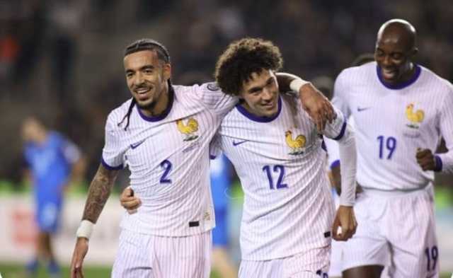 منتخب فرنسا يختتم مشواره في تصفيات المونديال بالفوز على أذربيجان