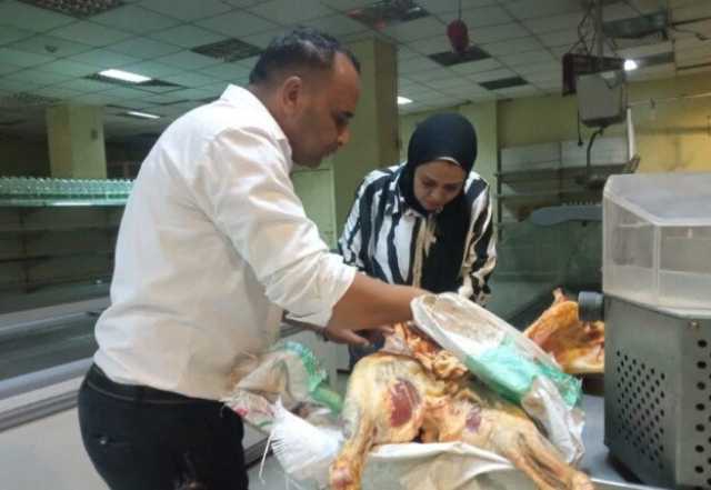 ضبط لحوم ضأن 'غير صالحة' في حملات صحة المنيا ببني مزار والعدوة