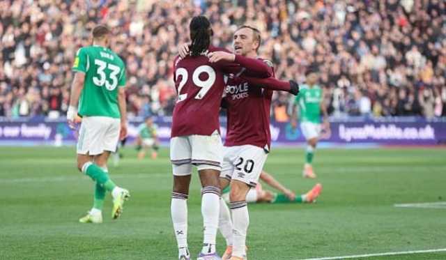 وست هام ينهي نتائجه السلبية بانتصار ثمين على نيوكاسل في الدوري الإنجليزي