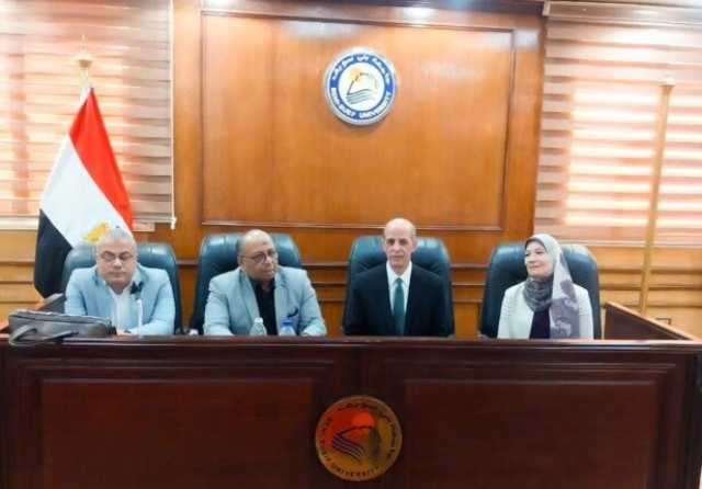 رئيس جامعة بني سويف: تجديد الشهادة الدولية في نظم إدارة الجودة 'الأيزو 9001' للعام التاسع على التوالي