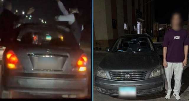 حفل زفاف انتهى في قسم الشرطة.. ضبط «السائق المتهور» بالدقهلية| فيديو