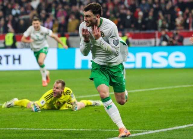 هاتريك باروت يمنح أيرلندا الصعود للملحق المؤهل لكأس العالم 2026