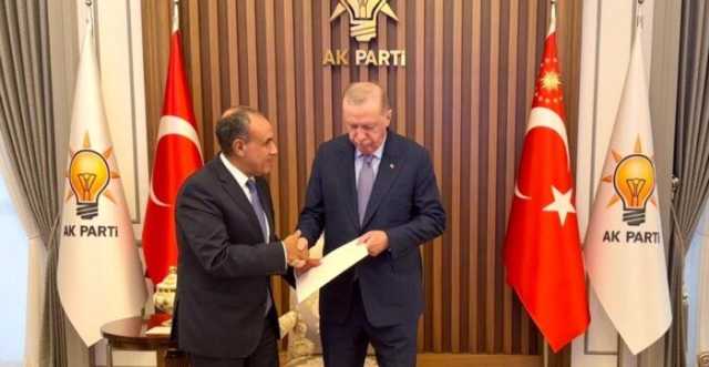 وزير الخارجية يسلم رسالة خطية من الرئيس السيسي لنظيره التركي رجب طيب أردوغان