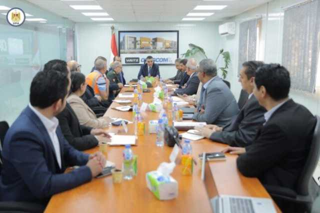 رئيس هيئة الشراء الموحد يتابع آخر مستجدات سير العمل بمشروع المخازن الاستراتيجية