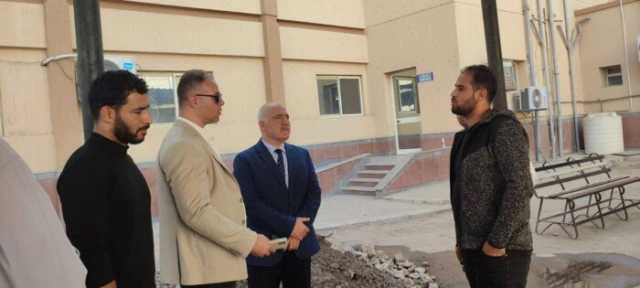 مدير الصحة بالقليوبية يشهد إطلاق التيار الكهربائي بالمحولات الجديدة بحميات بنها