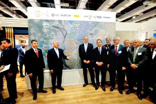 كامل الوزير يشهد تسليم مسار الخط السادس لمترو أنفاق القاهرة الكبرى