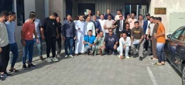 توافد المصريون على لجان التصويت في انتخابات مجلس النواب 2025 بالإمارات